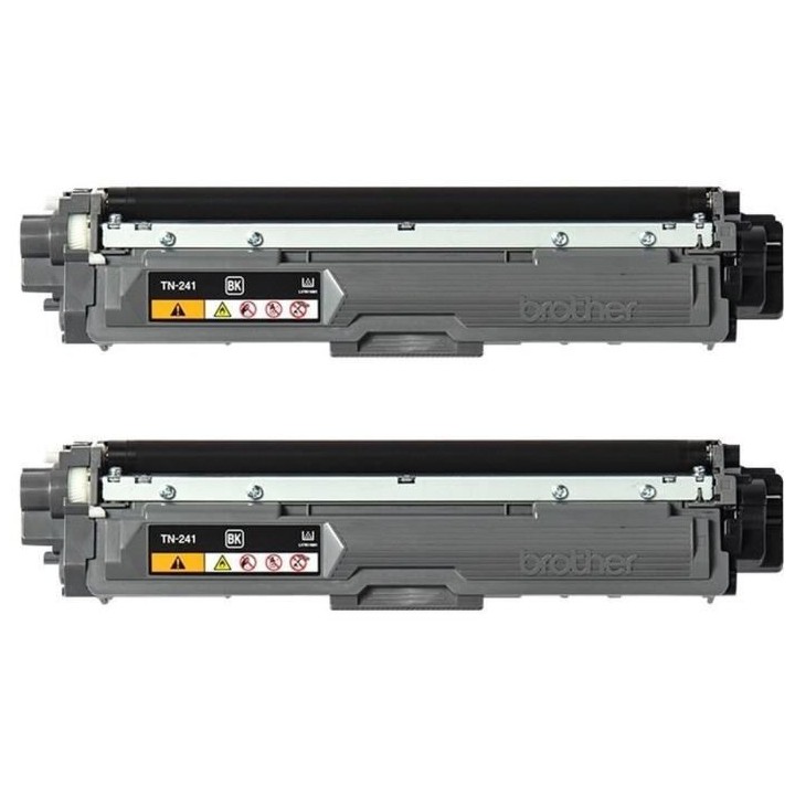 Pack de 2 Toners TN241BKTWIN-BROTHER-Noir-2x2500p.- DCP-9015, DCP-9020