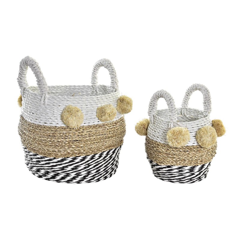 Set de basket DKD Home Decor Colonial (34 x 33 x 26 cm)