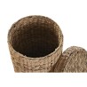 Set de basket DKD Home Decor 43 x 43 x 48 cm Bois Boho