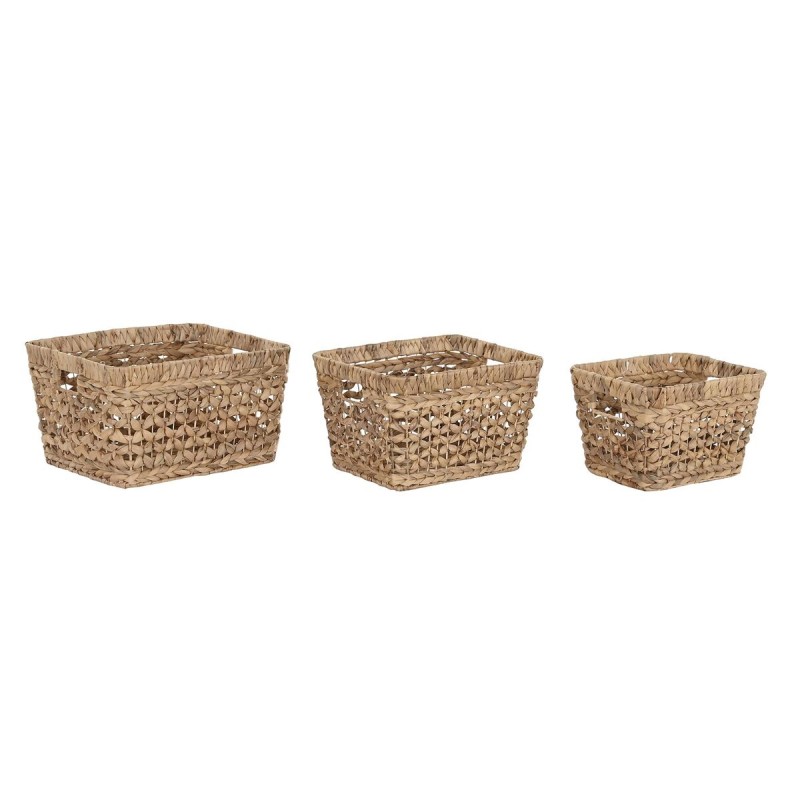 Set de basket DKD Home Decor 40 x 35 x 23 cm Boho