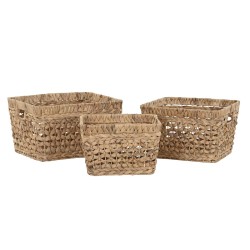 Set de basket DKD Home Decor 40 x 35 x 23 cm Boho