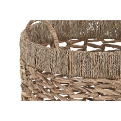 Set de basket DKD Home Decor Fibre (43 x 43 x 43 cm)