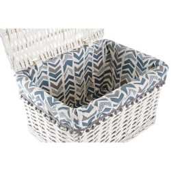 Set de basket DKD Home Decor Polyester osier (45 x 35 x 30 cm)