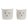 Set de basket DKD Home Decor Coton Enfant (32 x 32 x 28 cm)