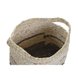 Set de basket DKD Home Decor 30 x 20 x 20 cm Fibre naturelle Boho