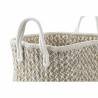 Set de basket DKD Home Decor Coton Jute (26 x 26 x 19 cm)