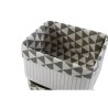 Set de basket DKD Home Decor Polyester Coton MDF Bambou (51 x 35 x 33 cm)