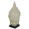 Figurine Décorative DKD Home Decor 33 x 34 x 65 cm Gris Buda Oriental Décapé