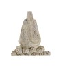 Figurine Décorative DKD Home Decor 33 x 34 x 65 cm Gris Buda Oriental Décapé