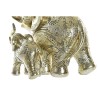 Figurine Décorative DKD Home Decor Doré Eléphant Colonial 17 x 11 x 15 cm