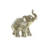 Figurine Décorative DKD Home Decor 24 x 10 x 24 cm Eléphant Doré Colonial