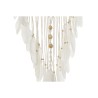 Attrape-rêves DKD Home Decor Plumes Coton Blanc Rotin Boho (52 x 1 x 145 cm) (1)