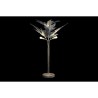 Lampadaire DKD Home Decor Gris Métal Tropical Feuille d'une plante (51 x 51 x 87 cm)