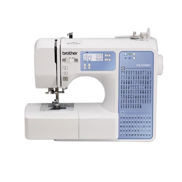 BROTHER FS100WT Machine a coudre électronique – 100 pts