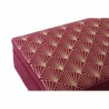 Boîte à bijoux DKD Home Decor Bois Violet Rose 24 x 16 x 7 cm (2 Unités)