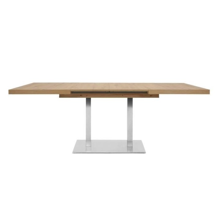 ORLANDO Table a manger a rallonge - Style contemporain - Décor chene