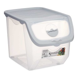 Panier de légumes Gris Transparent Empilable Plastique (12 L)