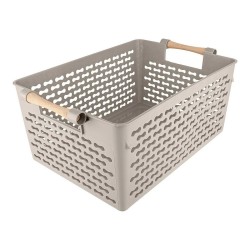 Panier Multi-usages Confortime Bois (32 x 23 x 15 cm)