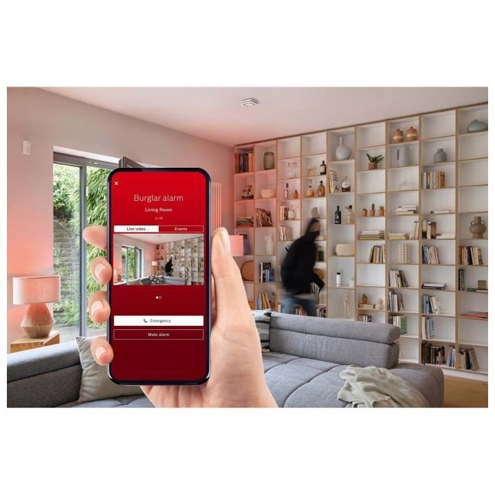 Caméra de surveillance Bosch Smart Home Full HD a usage intérieur 36