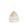 Suspension DKD Home Decor Blanc 50 W (30 x 30 x 30 cm)