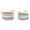 Set de basket DKD Home Decor 30 x 30 x 20 cm Jute Boho