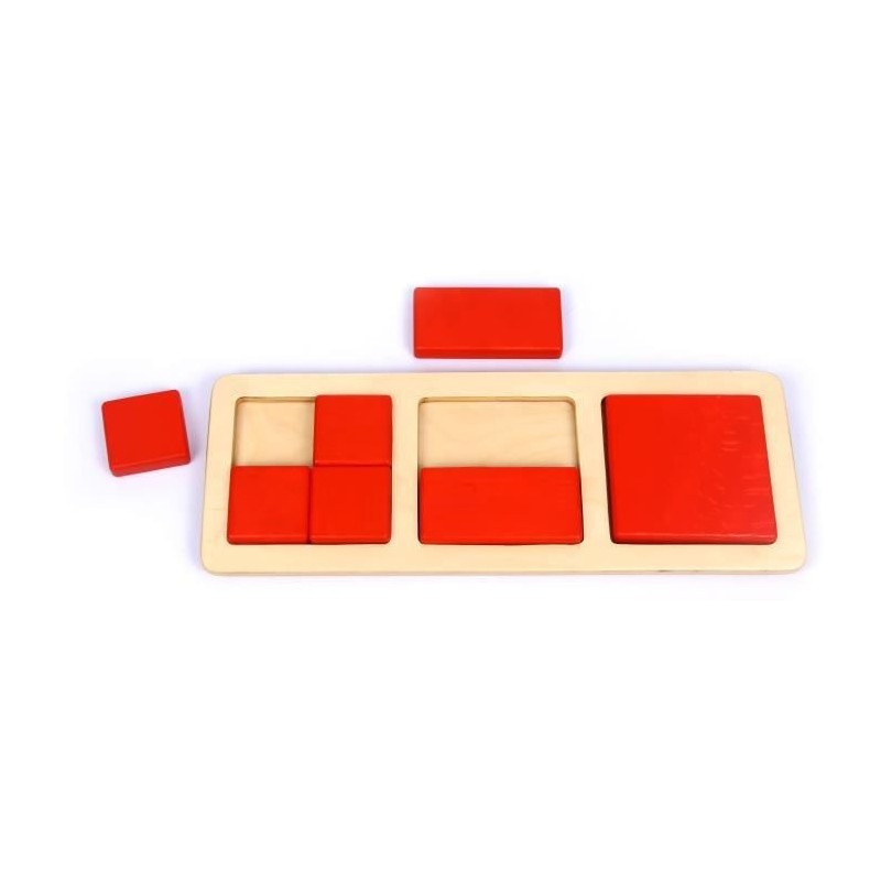 BSM - Les carrés et rectangles systeme Montessori