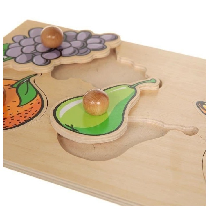 BSM Les fruits - Jeu d'encastrement