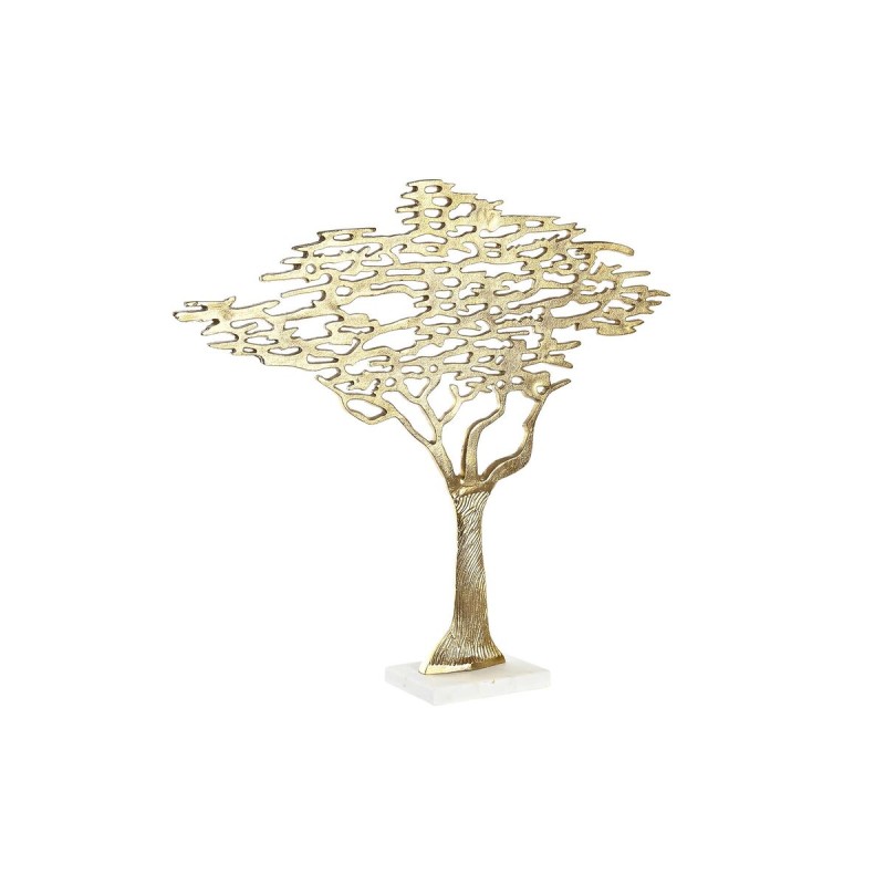 Figurine Décorative DKD Home Decor Aluminium Marbre (58 x 10 x 54 cm)