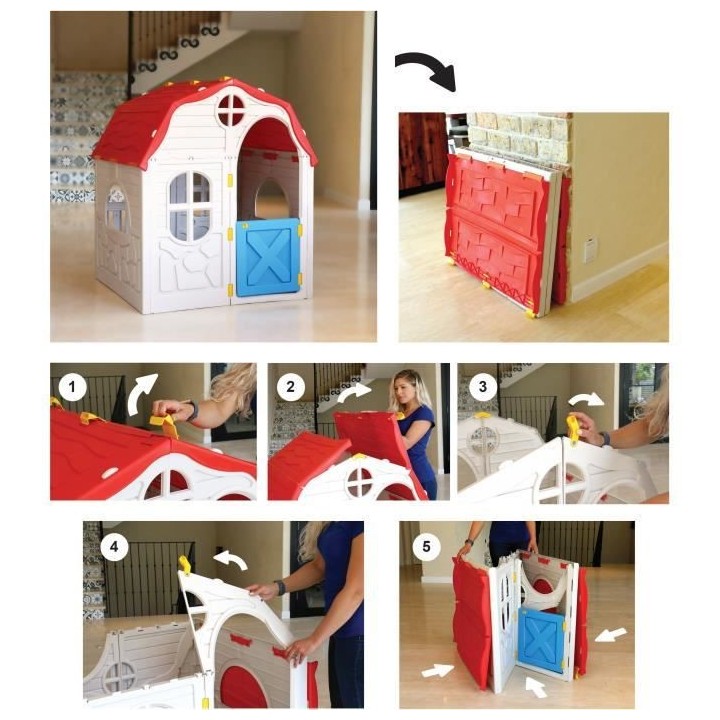 Maison enfant Pliable BSM pour intérieur et extérieur
