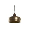 Suspension DKD Home Decor 42 x 42 x 33 cm Doré Métal Bois 50 W