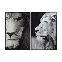 Cadre DKD Home Decor Lion...