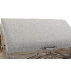 Lot de paniers DKD Home Decor Sapin 80 x 40 x 44 cm Ethnique