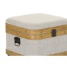 Lot de paniers DKD Home Decor Bois 80 x 42 x 42 cm