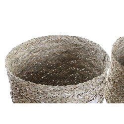 Set de basket DKD Home Decor Fibre (37 x 37 x 34 cm)