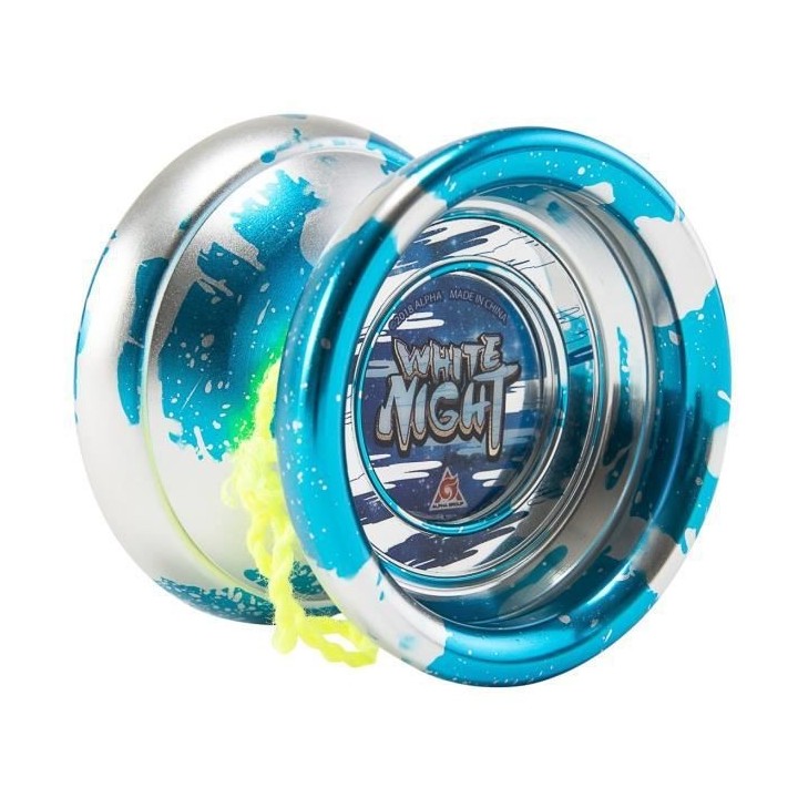 BLAZING TEAM Yo-yo métal Votex Master Niveau 4 - White Night