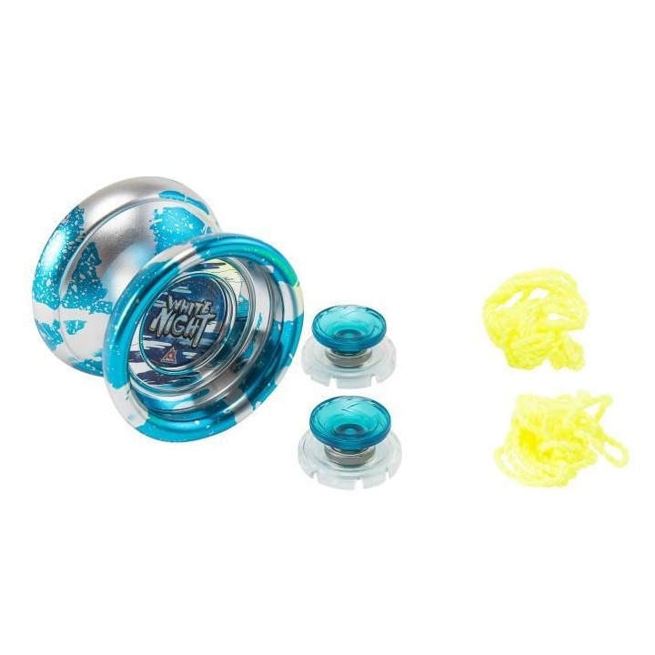 BLAZING TEAM Yo-yo métal Votex Master Niveau 4 - White Night