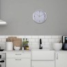 Horloge Murale Versa Aluminium (4,3 x 30 x 30 cm)