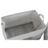 Set de basket DKD Home Decor Vert Gris Crème Blue marine Loft 39 x 27 x 24 cm (4 Pièces)