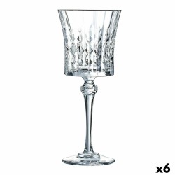 verre de vin Cristal d’Arques Paris Lady Diamond Transparent verre (27 cl) (Pack 6x)