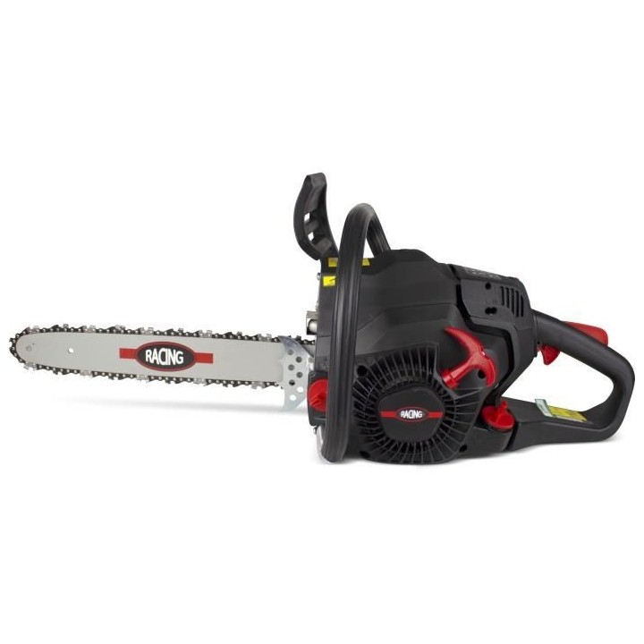 Tronçonneuse thermique - Démarrage manuel avec lanceur - RACING - 49