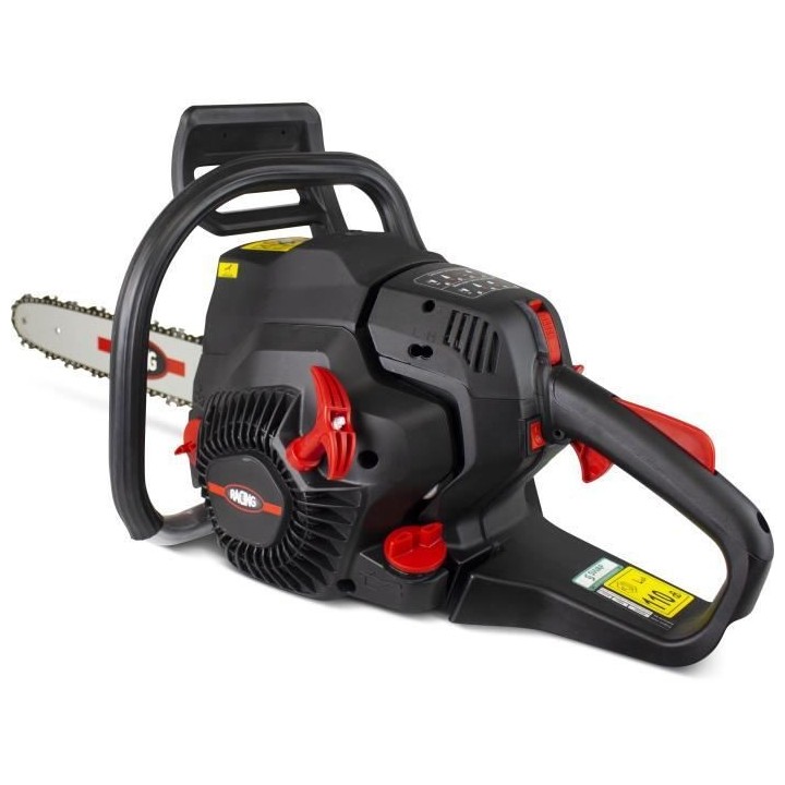 Tronçonneuse thermique - Démarrage manuel avec lanceur - RACING - 49