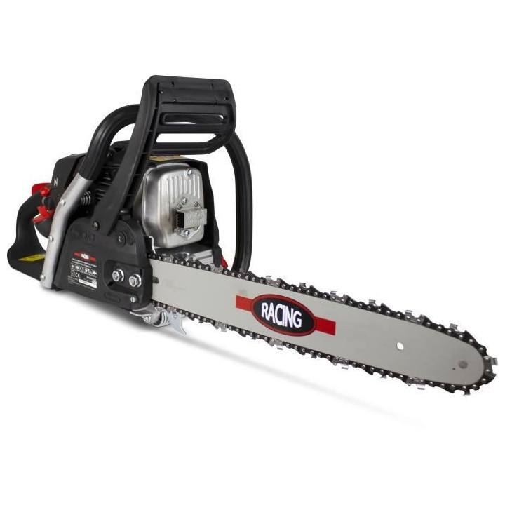 Tronçonneuse thermique - Démarrage manuel avec lanceur - RACING - 49