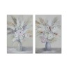 Cadre DKD Home Decor 80 x 2,8 x 120 cm Vase Cottage (2 Unités)