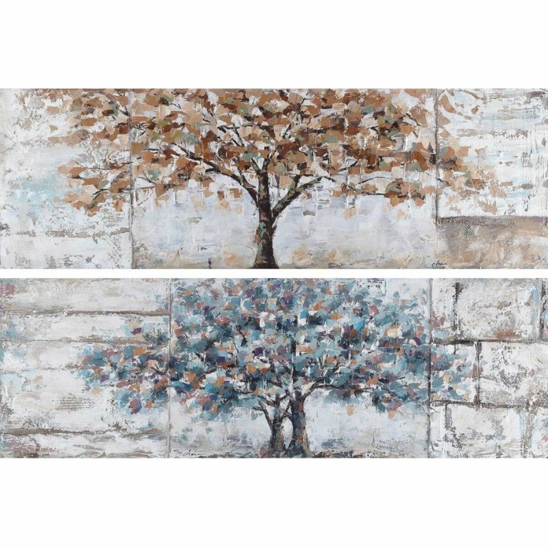 Cadre DKD Home Decor 150 x 3,5 x 50 cm Arbre Traditionnel (2 Unités)