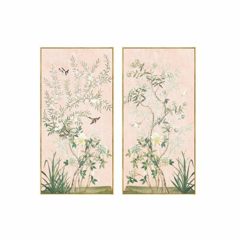 Cadre DKD Home Decor 70 x 4 x 140 cm Oriental (2 Unités)