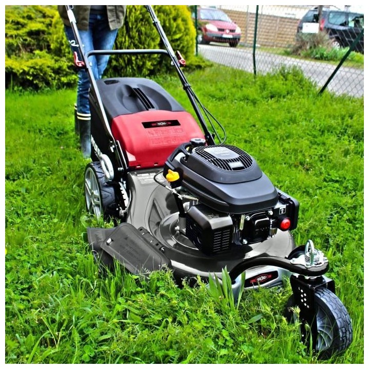 Tondeuse tractée - RACING RAC5614F - Largeur de coupe : 55 cm - 3 rou