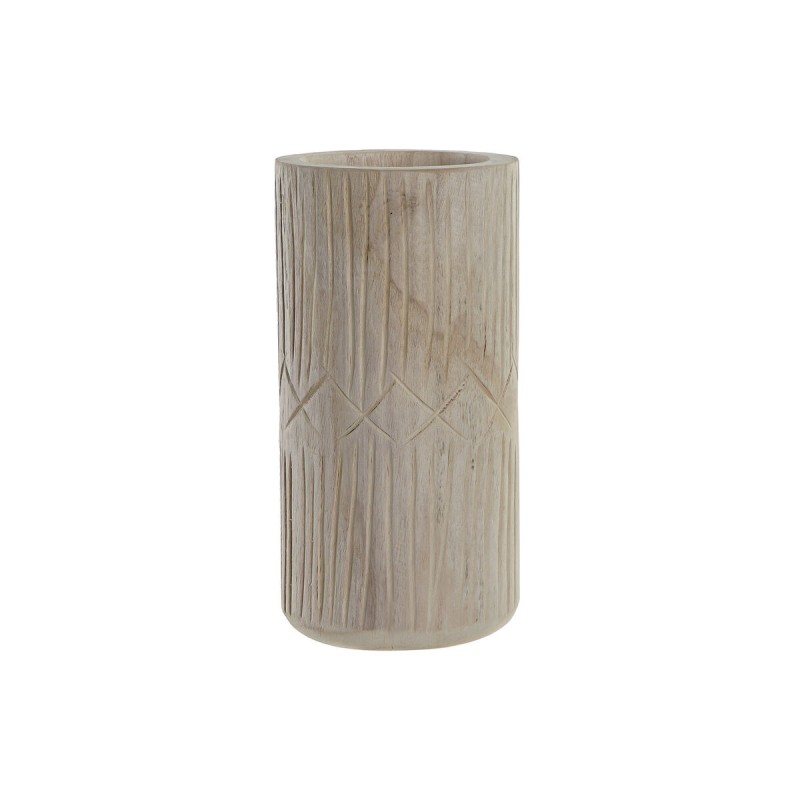 Vase DKD Home Decor Naturel 15 x 15 x 30 cm