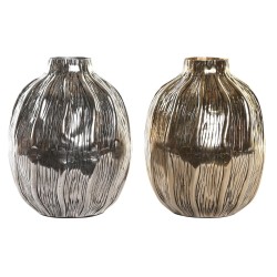 Vase DKD Home Decor Argenté...