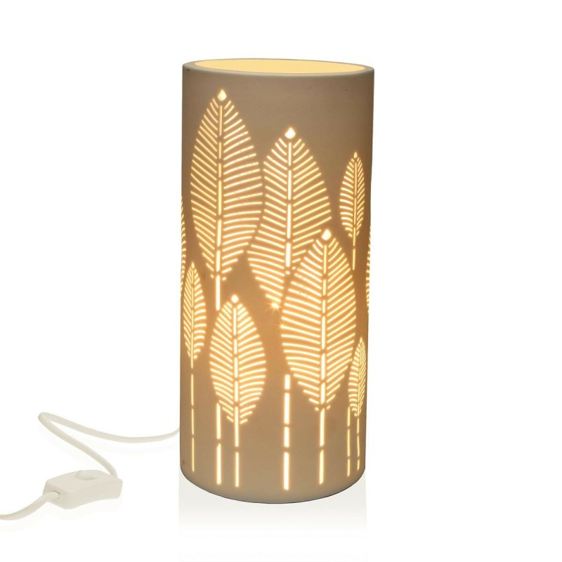 Lampe de bureau Versa S Forêt Porcelaine (11 x 24 x 11 cm)