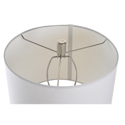 Lampe de bureau DKD Home Decor Blanc Métal 50 W 220 V 33 x 33 x 66 cm